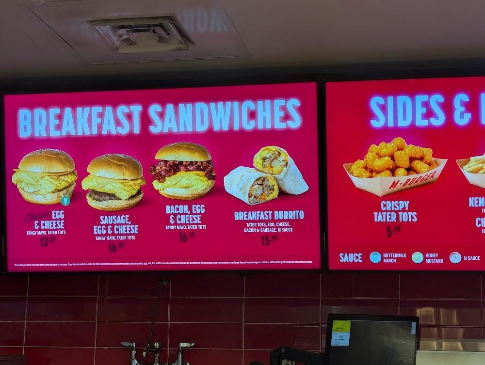 M Burger Menu image 1