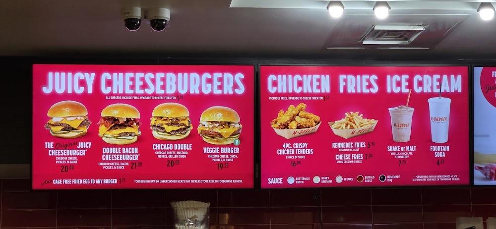 M Burger Menu image 2